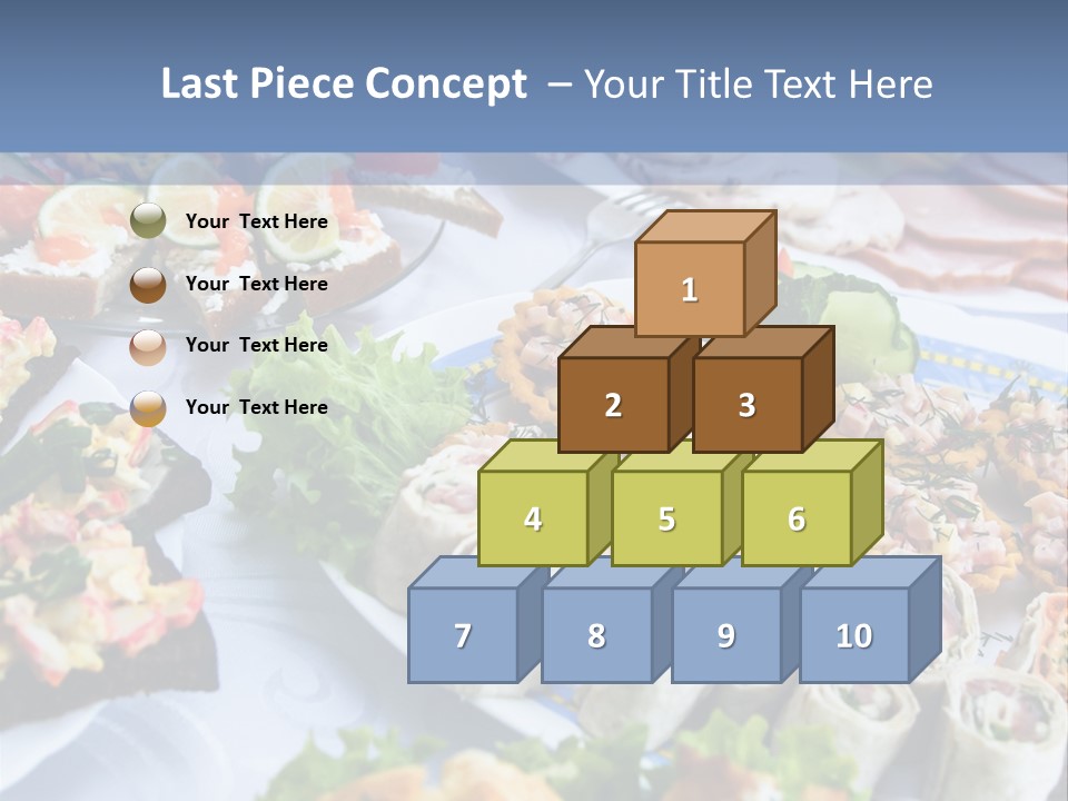 Butler Appetizer Oeuvre PowerPoint Template