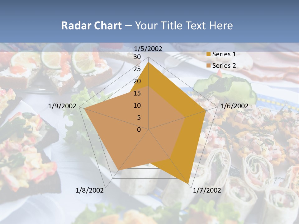 Butler Appetizer Oeuvre PowerPoint Template