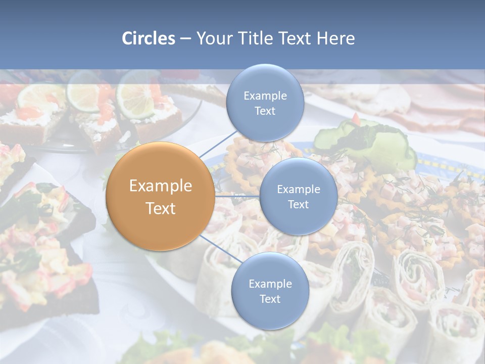 Butler Appetizer Oeuvre PowerPoint Template