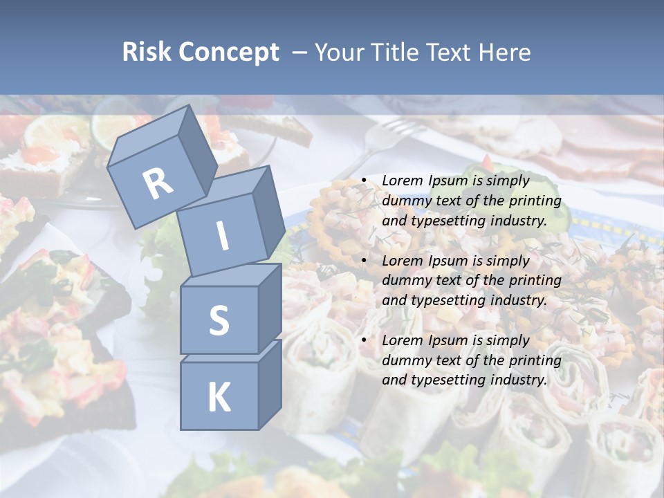 Butler Appetizer Oeuvre PowerPoint Template