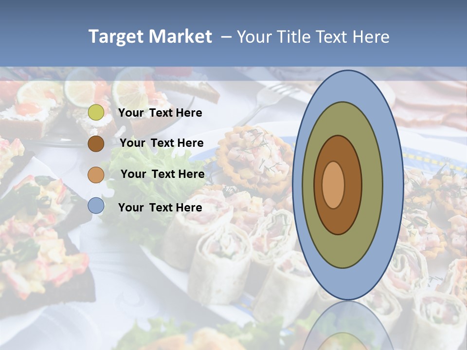 Butler Appetizer Oeuvre PowerPoint Template