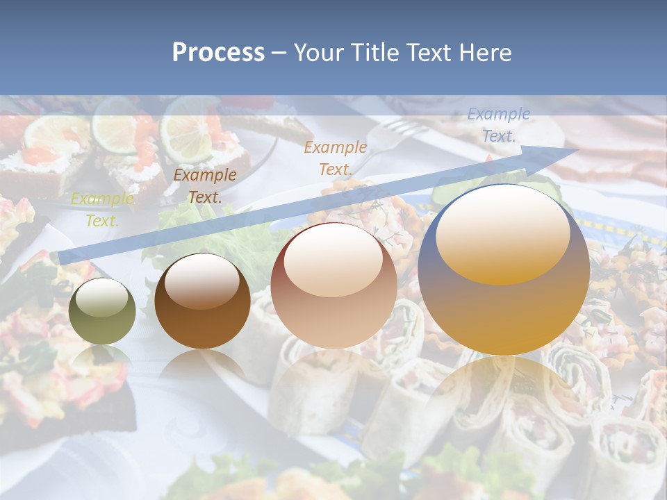 Butler Appetizer Oeuvre PowerPoint Template