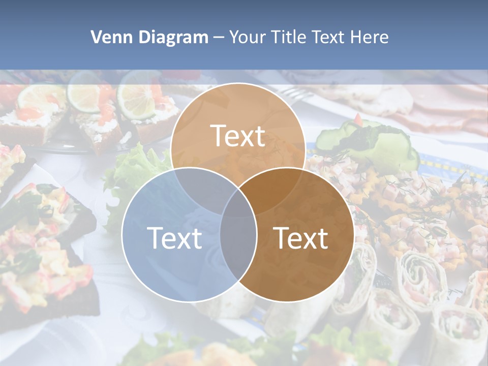 Butler Appetizer Oeuvre PowerPoint Template