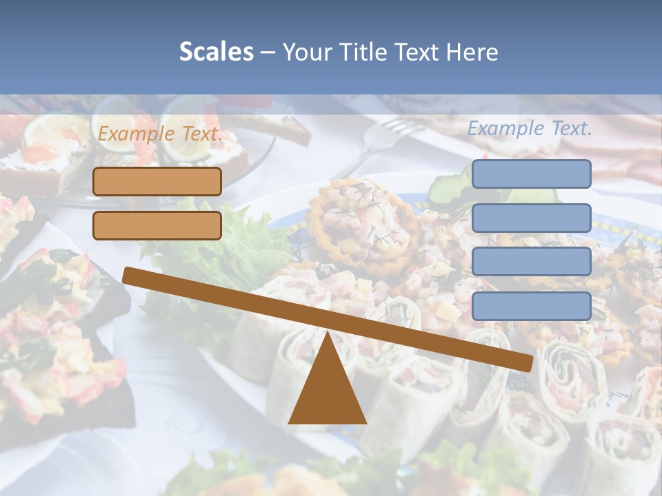 Butler Appetizer Oeuvre PowerPoint Template