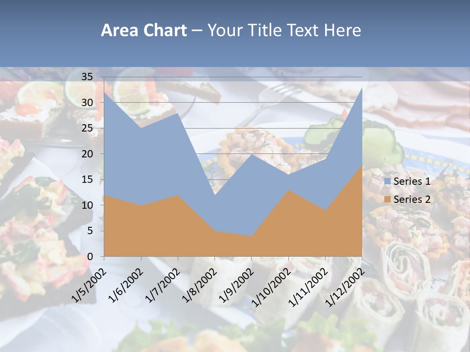 Butler Appetizer Oeuvre PowerPoint Template