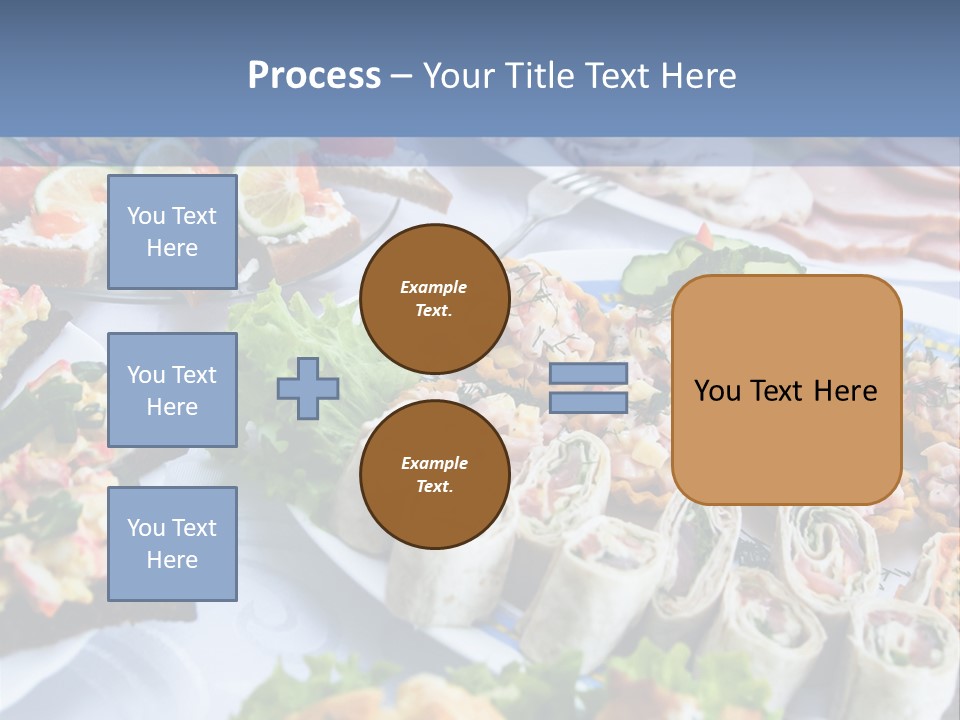 Butler Appetizer Oeuvre PowerPoint Template