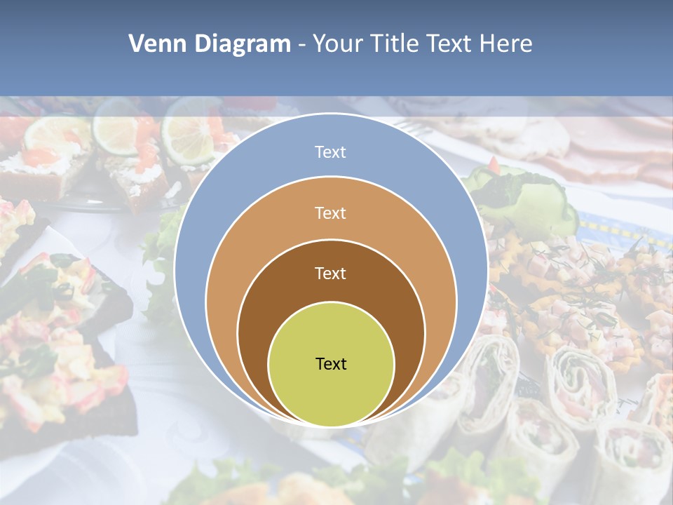 Butler Appetizer Oeuvre PowerPoint Template