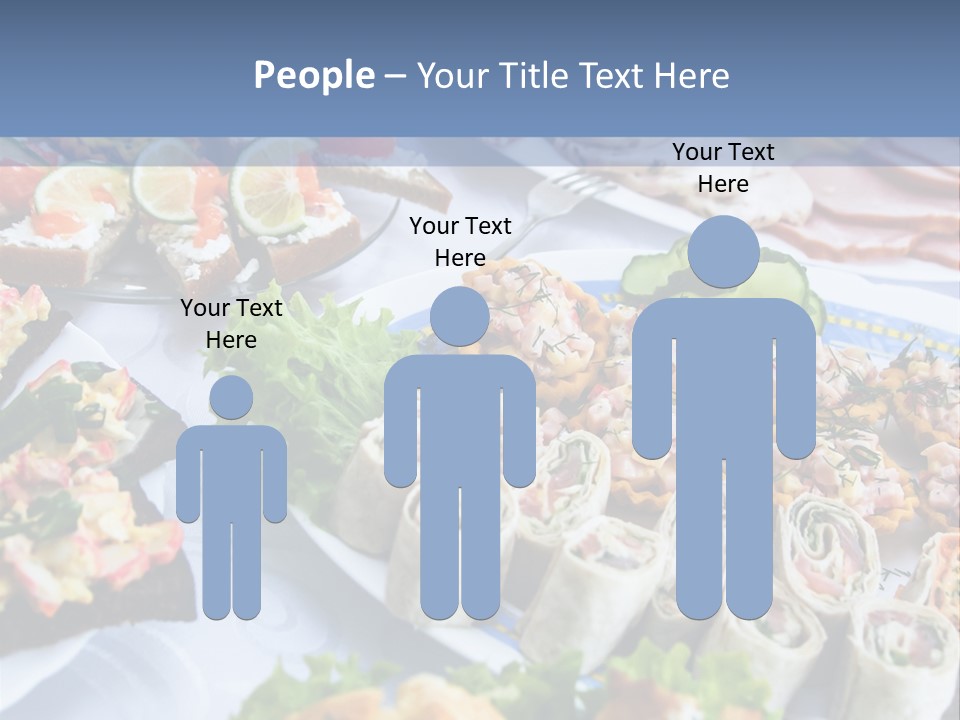 Butler Appetizer Oeuvre PowerPoint Template