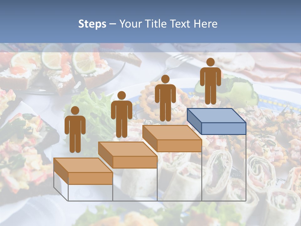 Butler Appetizer Oeuvre PowerPoint Template