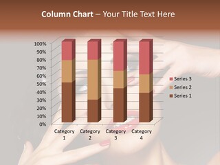 Beautiful Design Red Manicure PowerPoint Template