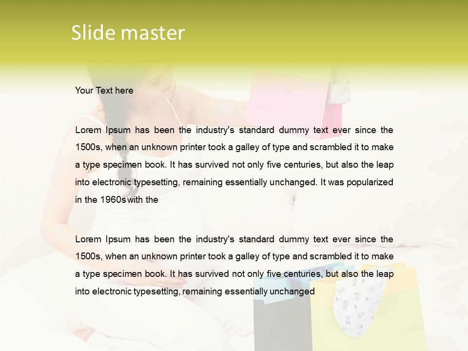 Parent Happiness Maternity PowerPoint Template