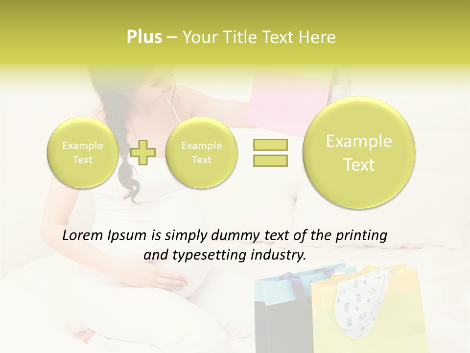 Parent Happiness Maternity PowerPoint Template