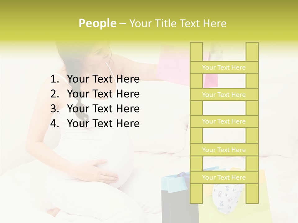 Parent Happiness Maternity PowerPoint Template