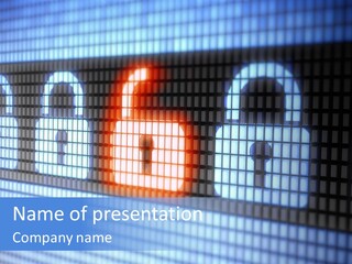 Spy Online Threat PowerPoint Template