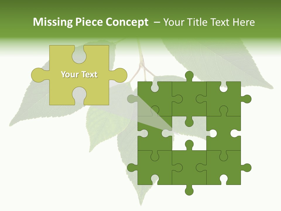 Trunk Small Isolated PowerPoint Template