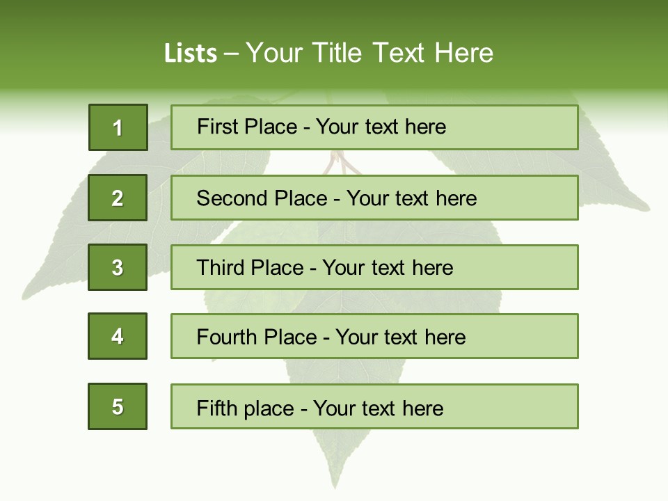 Trunk Small Isolated PowerPoint Template