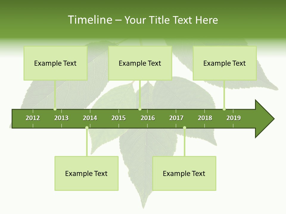 Trunk Small Isolated PowerPoint Template