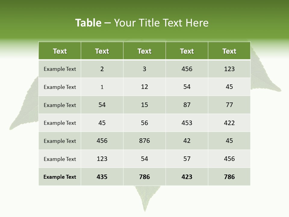 Trunk Small Isolated PowerPoint Template