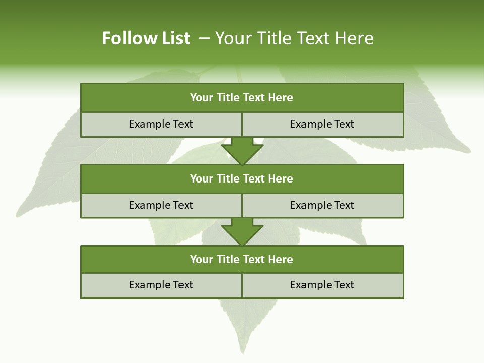 Trunk Small Isolated PowerPoint Template