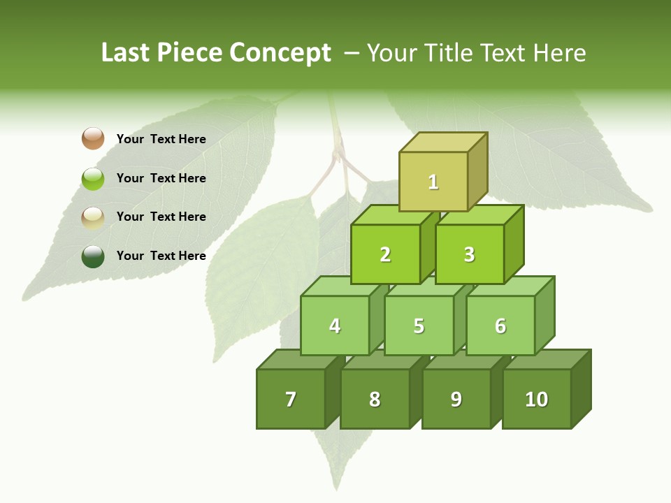 Trunk Small Isolated PowerPoint Template