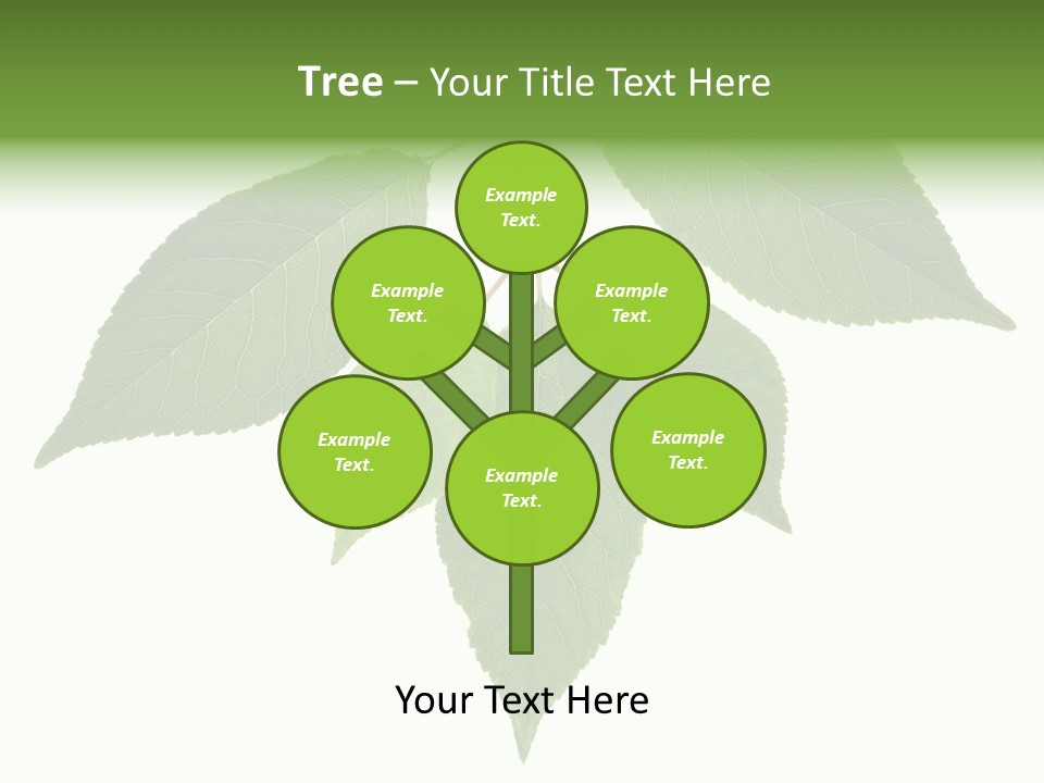 Trunk Small Isolated PowerPoint Template