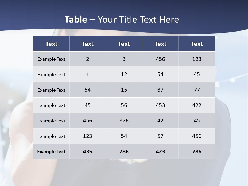 Green Bride Happy PowerPoint Template