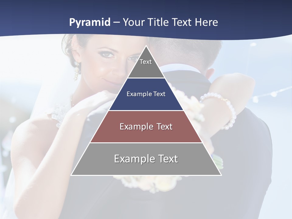 Green Bride Happy PowerPoint Template