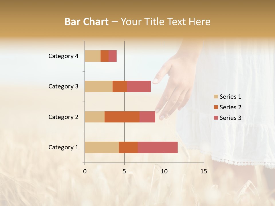 Wavy Hair Fashion Girl PowerPoint Template