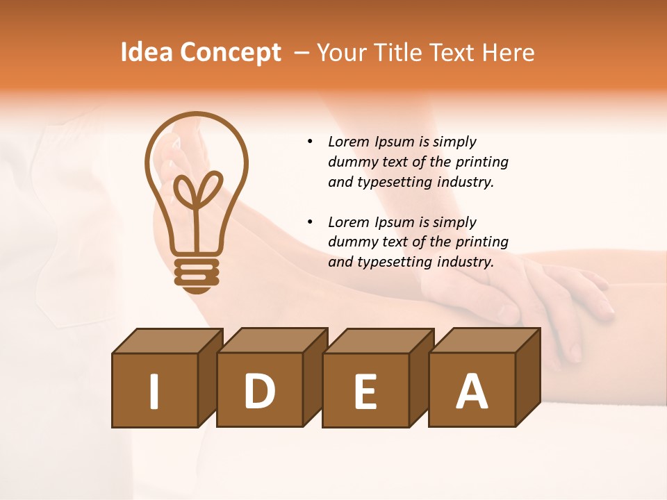 Indoor Soft Giving PowerPoint Template