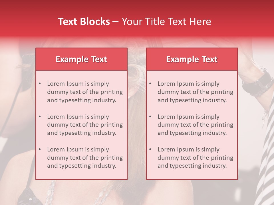 Antsy Care Women PowerPoint Template