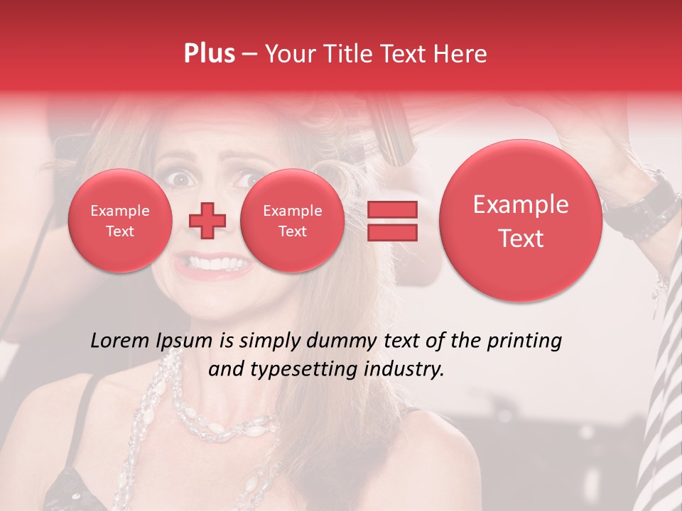 Antsy Care Women PowerPoint Template