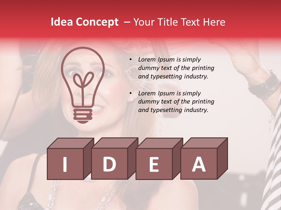 Antsy Care Women PowerPoint Template