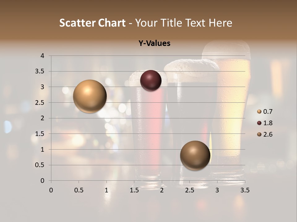 Ale Frosty Gold PowerPoint Template