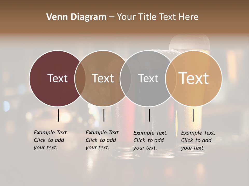 Ale Frosty Gold PowerPoint Template