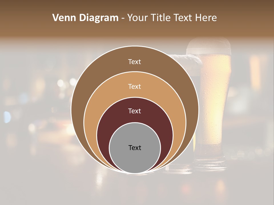 Ale Frosty Gold PowerPoint Template