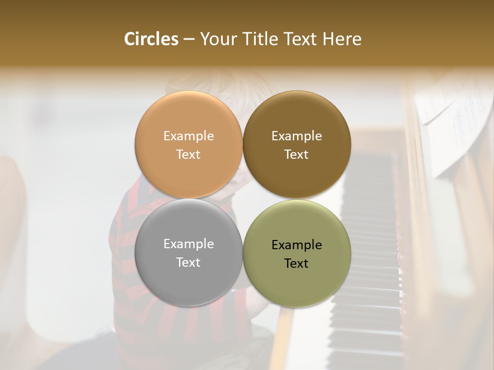Childhood Learn Isolated PowerPoint Template