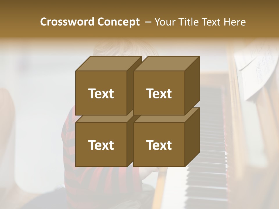 Childhood Learn Isolated PowerPoint Template