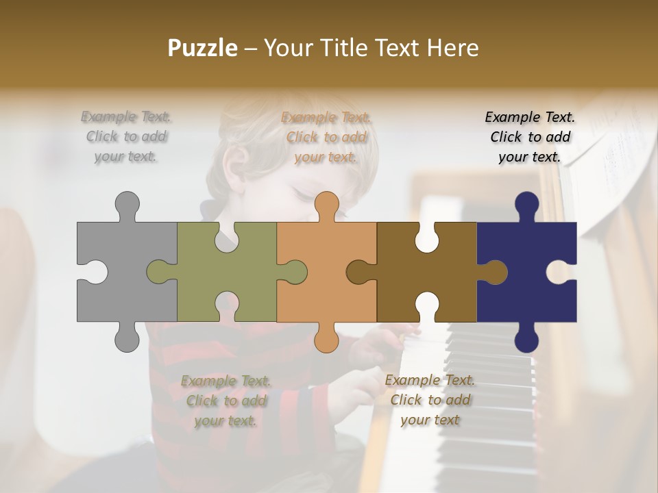 Childhood Learn Isolated PowerPoint Template