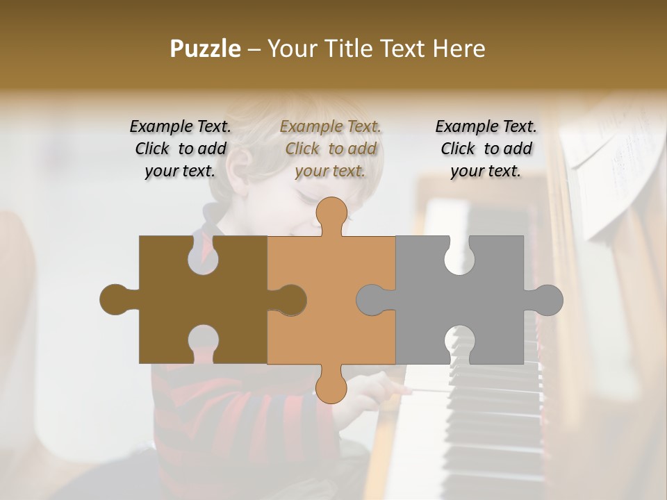 Childhood Learn Isolated PowerPoint Template