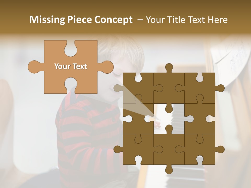 Childhood Learn Isolated PowerPoint Template