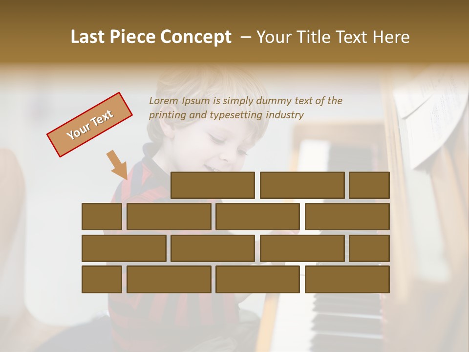 Childhood Learn Isolated PowerPoint Template