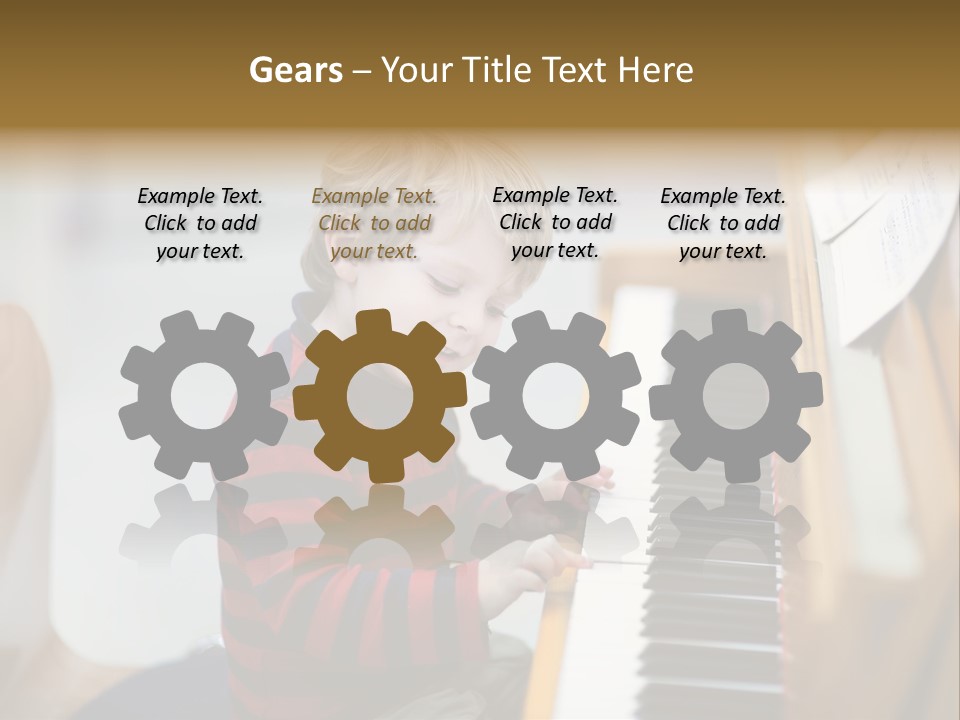 Childhood Learn Isolated PowerPoint Template