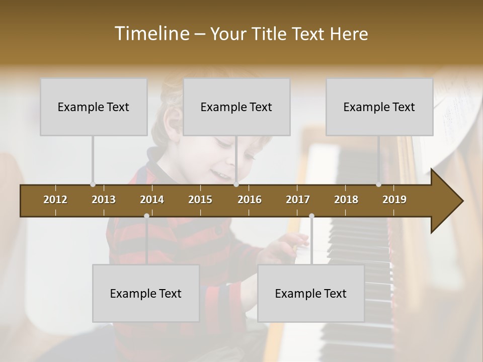 Childhood Learn Isolated PowerPoint Template