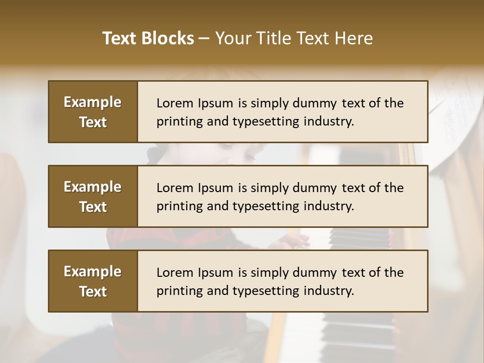 Childhood Learn Isolated PowerPoint Template