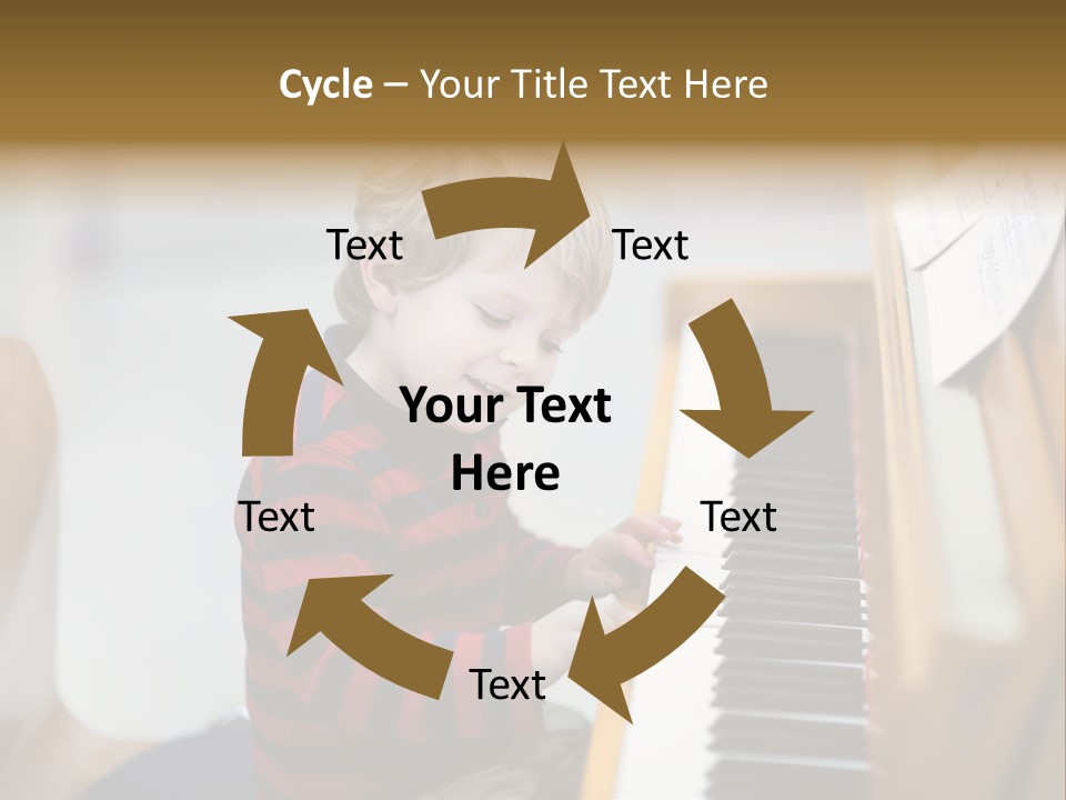 Childhood Learn Isolated PowerPoint Template