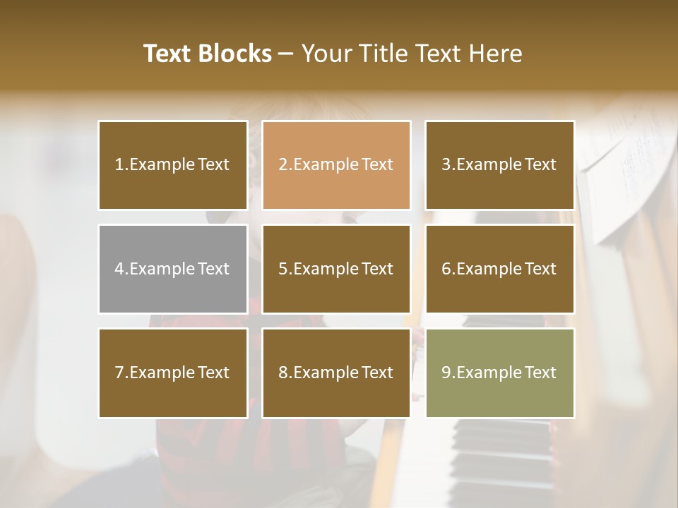 Childhood Learn Isolated PowerPoint Template