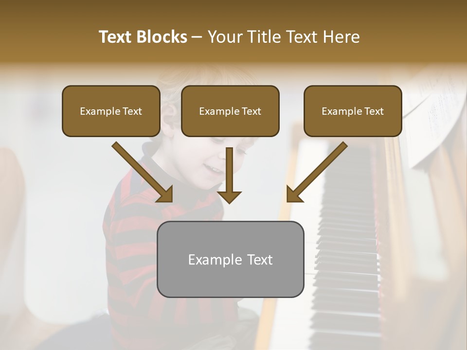 Childhood Learn Isolated PowerPoint Template
