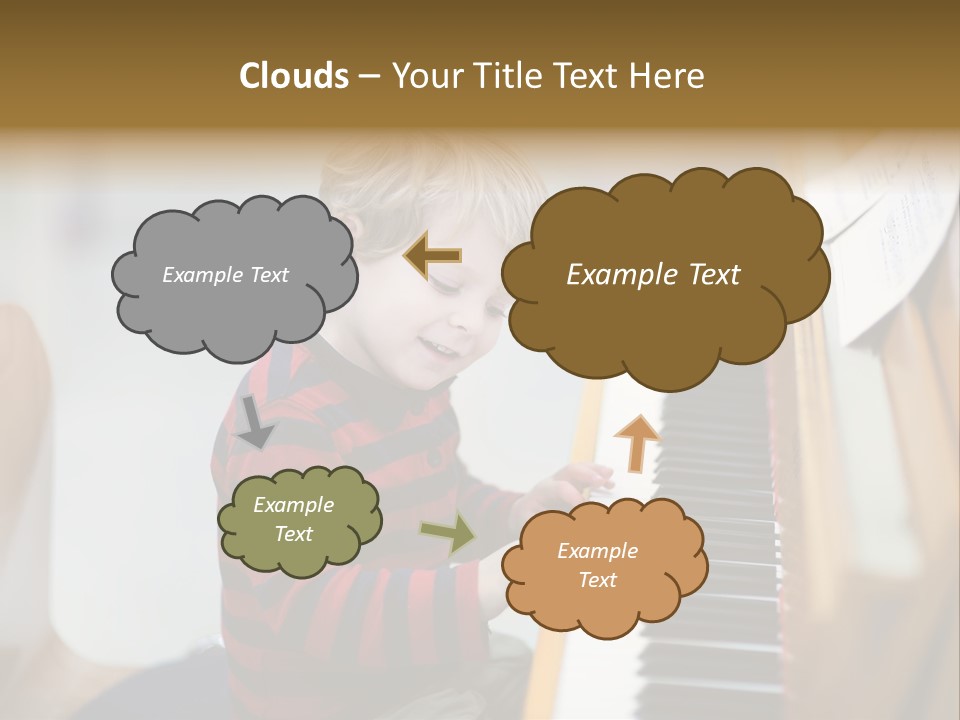 Childhood Learn Isolated PowerPoint Template