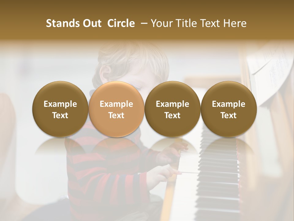Childhood Learn Isolated PowerPoint Template