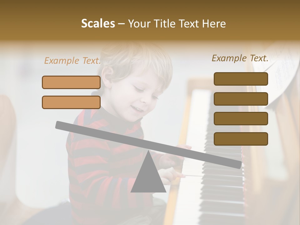 Childhood Learn Isolated PowerPoint Template